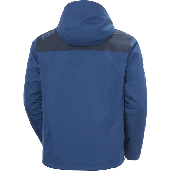 2026 Helly Hansen Mens Crew Hooded Pile Jacket 34526 - Dark Blue